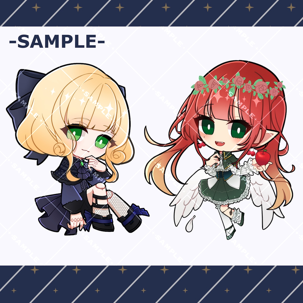 商用利用OK！可愛いSDキャライラスト描きます ちょっとしたところに使えるSDイラストです！ イメージ3