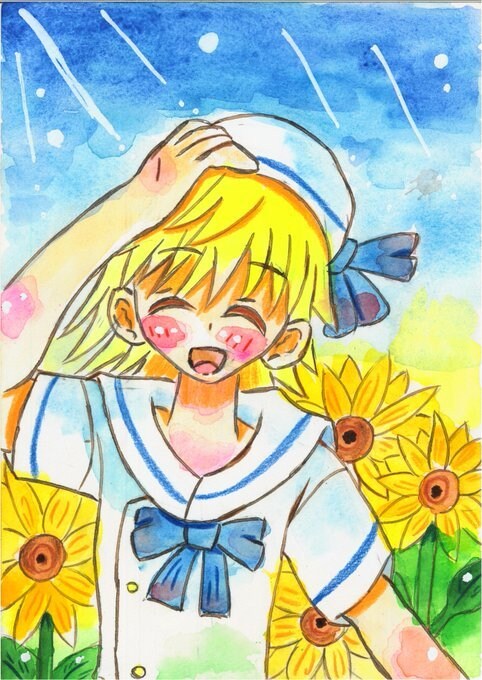 水彩でイラスト描きます 水彩ならではの暖かいイラストはいかがですか？ イメージ2