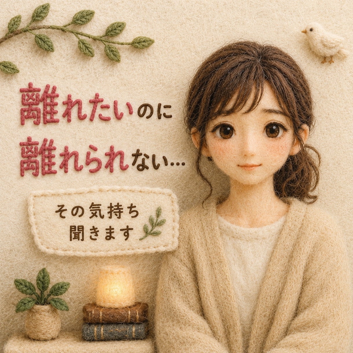 離れたいのに離れられない‥その気持ち聞きます 恋愛/毒親/依存/人間関係の離れられない苦しさをお聞きします イメージ1