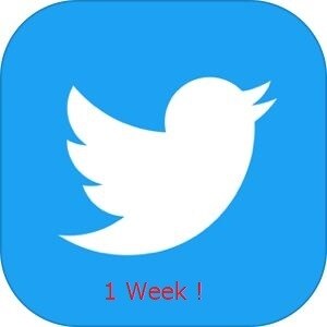 1週間Twitterで宣伝・拡散します もっと長期間宣伝したい方へのお得コース イメージ1