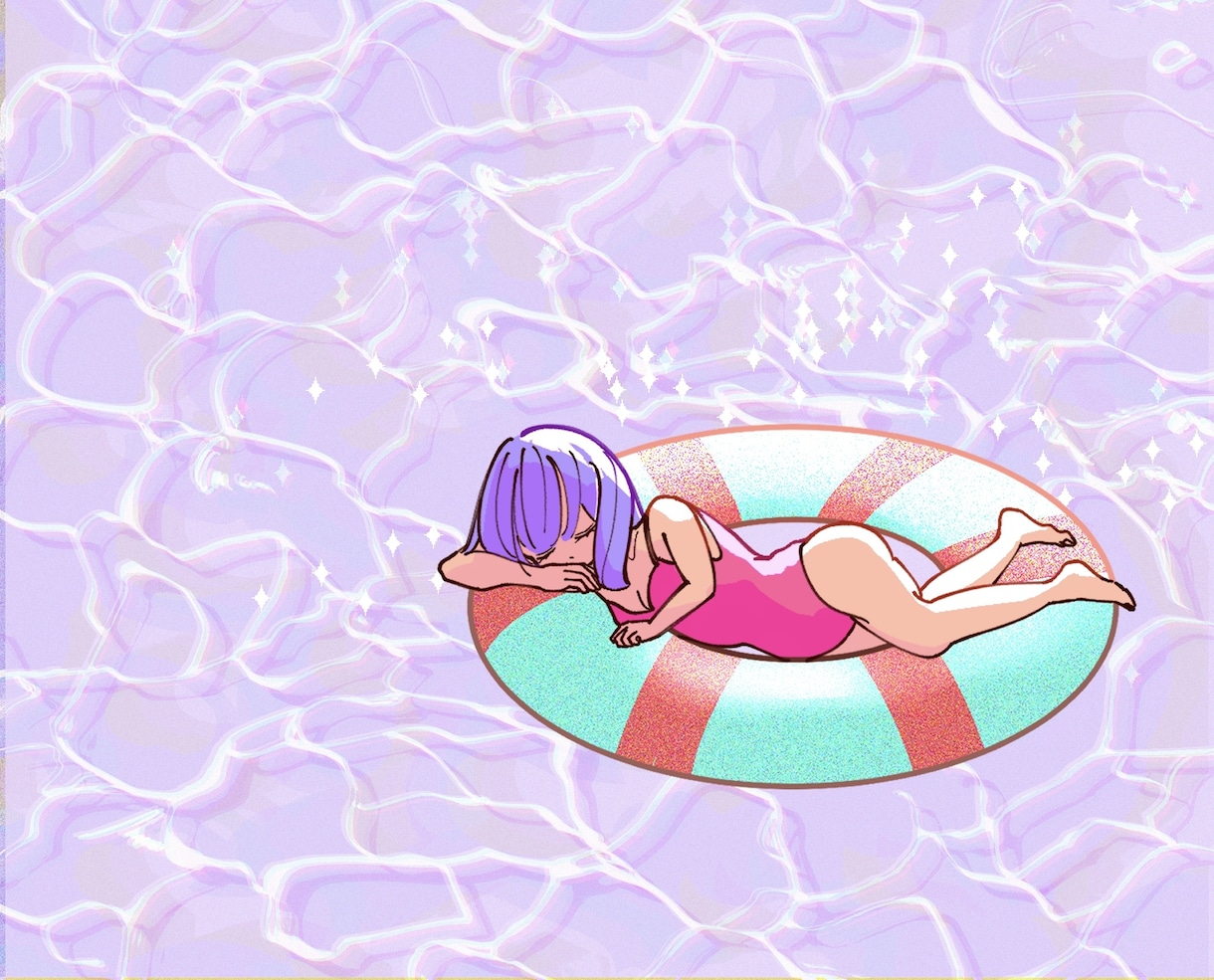 ニューレトロなイラスト描きます 高品質！即納品！丁寧なヒアリングでチルなイラストをご提供 イメージ7