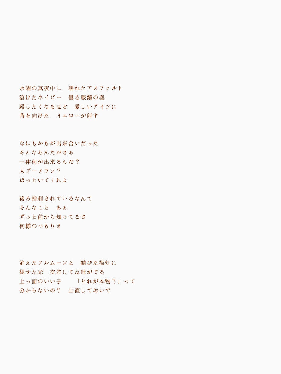 あなたの想い、歌詞にします 商用、同人問わず作詞致します。 イメージ2