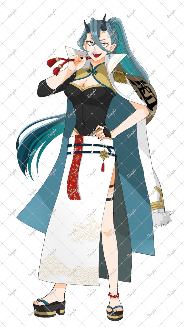 女性キャラクター【表情差分5種類】立ち絵販売します 商用可・女性キャラクターの立ち絵販売します【表情差分5種類】 イメージ2