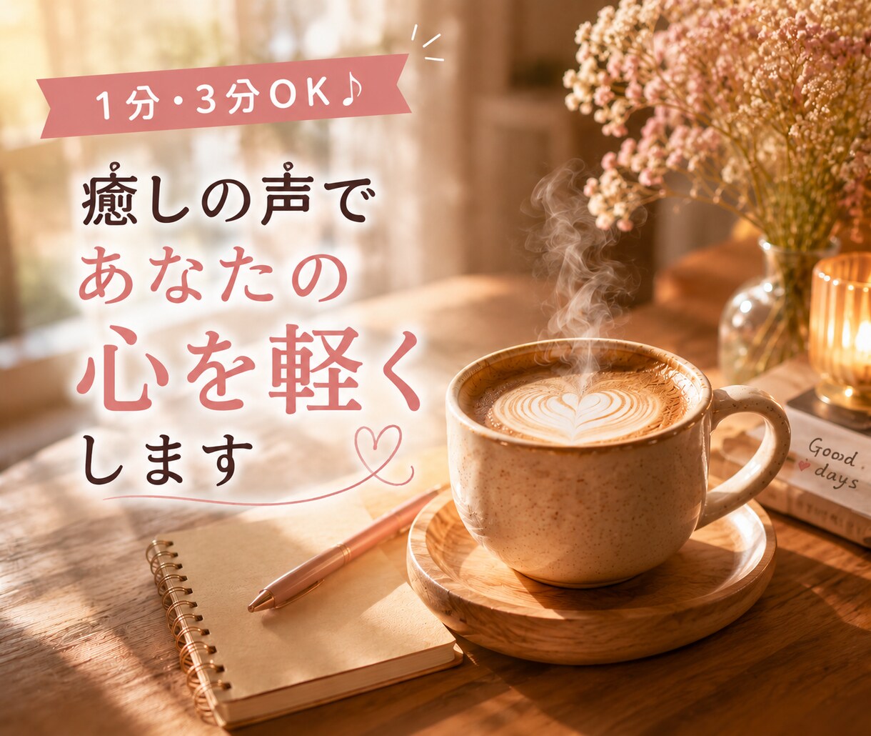 今話したい些細な話・愚痴・自慢☆じっくり聞きます 癒しの声で心をすっきり｜壁打ち・愚痴・ここだけの話｜1分OK イメージ2