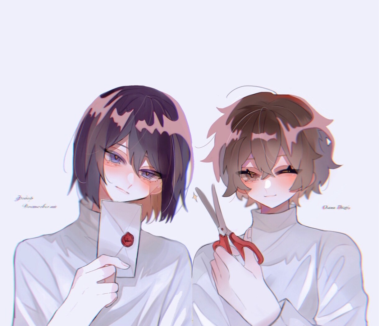 あなたと「推し」を、もっと特別に。丁寧に描きます 淡い色合いや感情を丁寧に描き出す、透明感ならお任せください♡ イメージ4