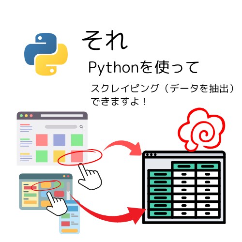 PythonでWebスクレイピングを行います データの取得はお任せください！ イメージ1