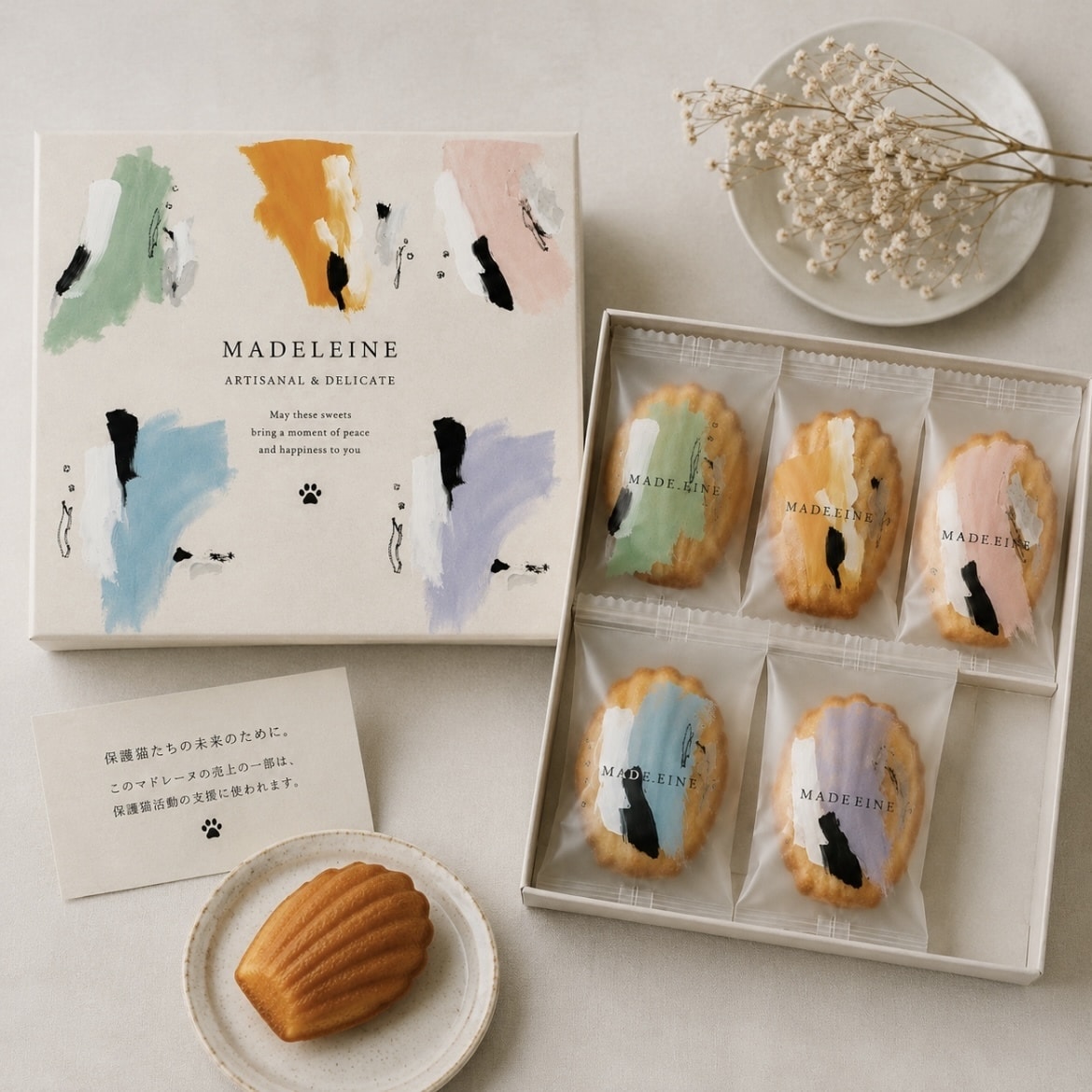 アートで魅せる商品パッケージ制作いたします パッケージにご使用いただけるアート素材をご提供いたします。 イメージ1