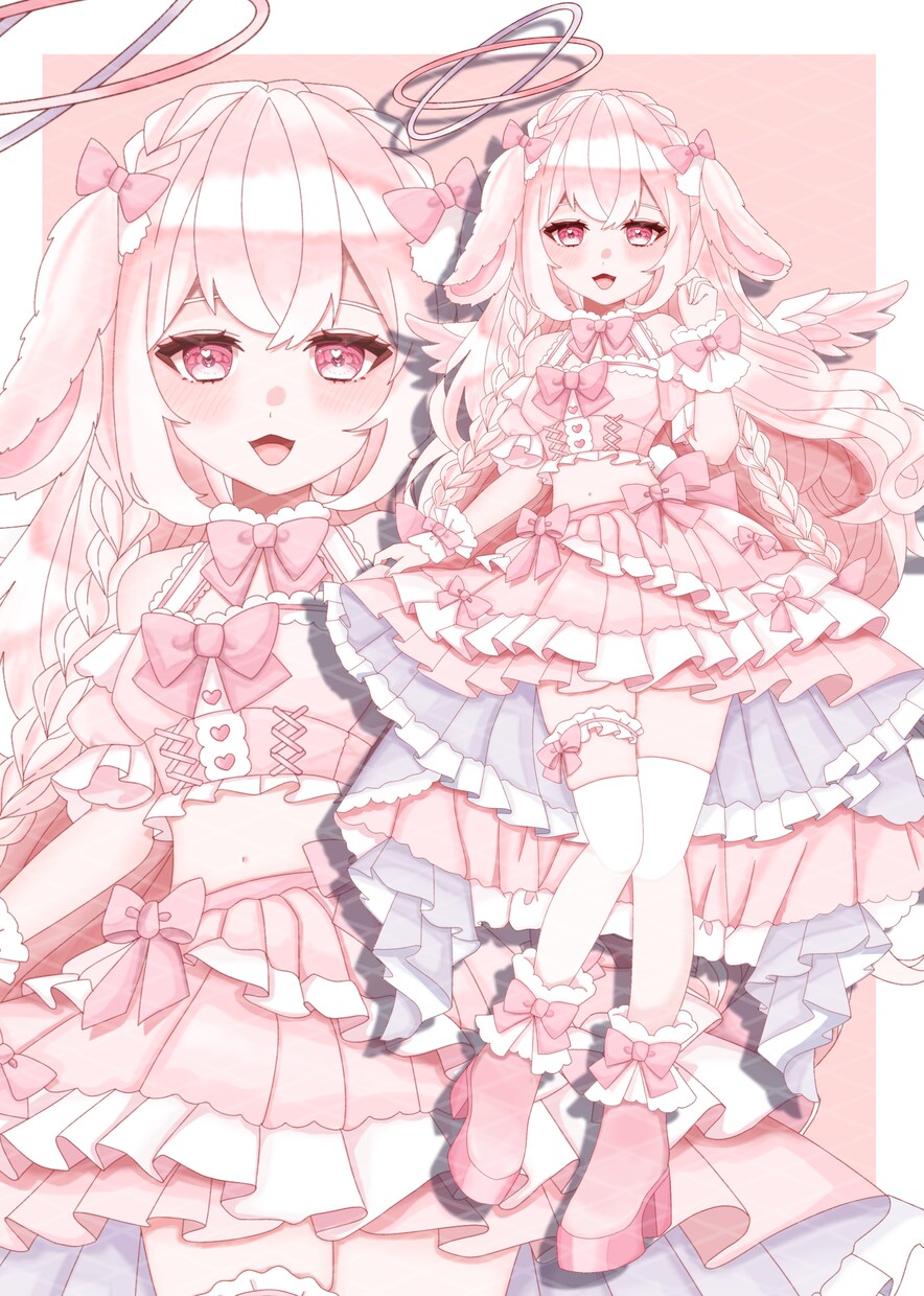 IRIAM立ち絵・TRPG立ち絵作成します 可愛くてキラキラしたイラストを目指します！ イメージ3