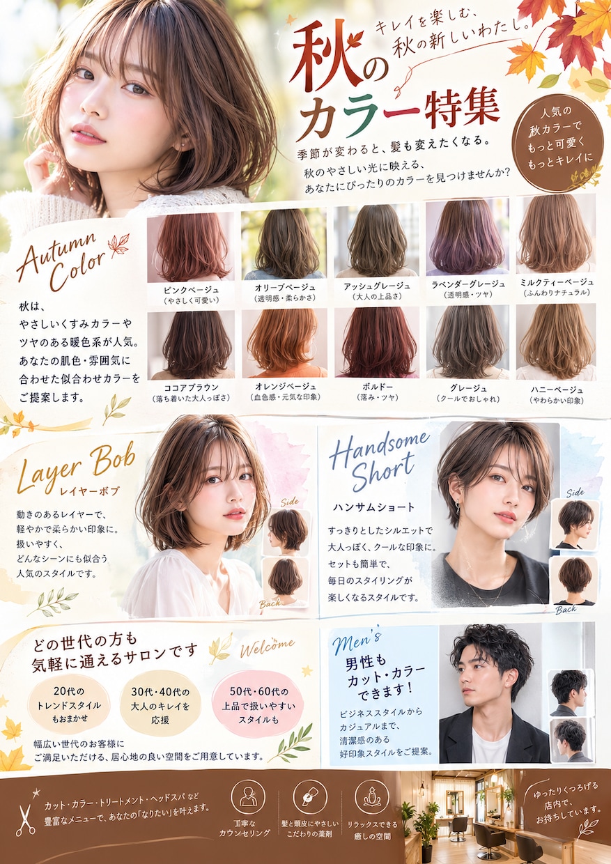 集客につながるA4チラシを作成します 修正対応込みで安心制作致します。 イメージ2