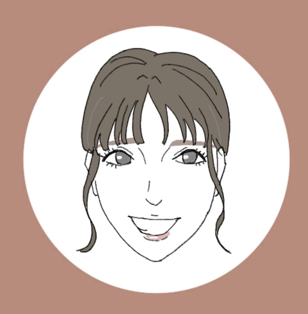 インスタにも使えるシンプルすぎない似顔絵を描きます 特徴を捉えた似顔絵でブログ・名刺等にも使えます イメージ1
