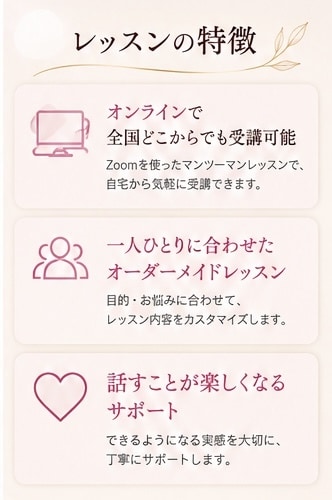 あがり症を克服して自信を持って話せるようにします 緊張しても大丈夫！自分らしく話せるあがり症レッスン イメージ5