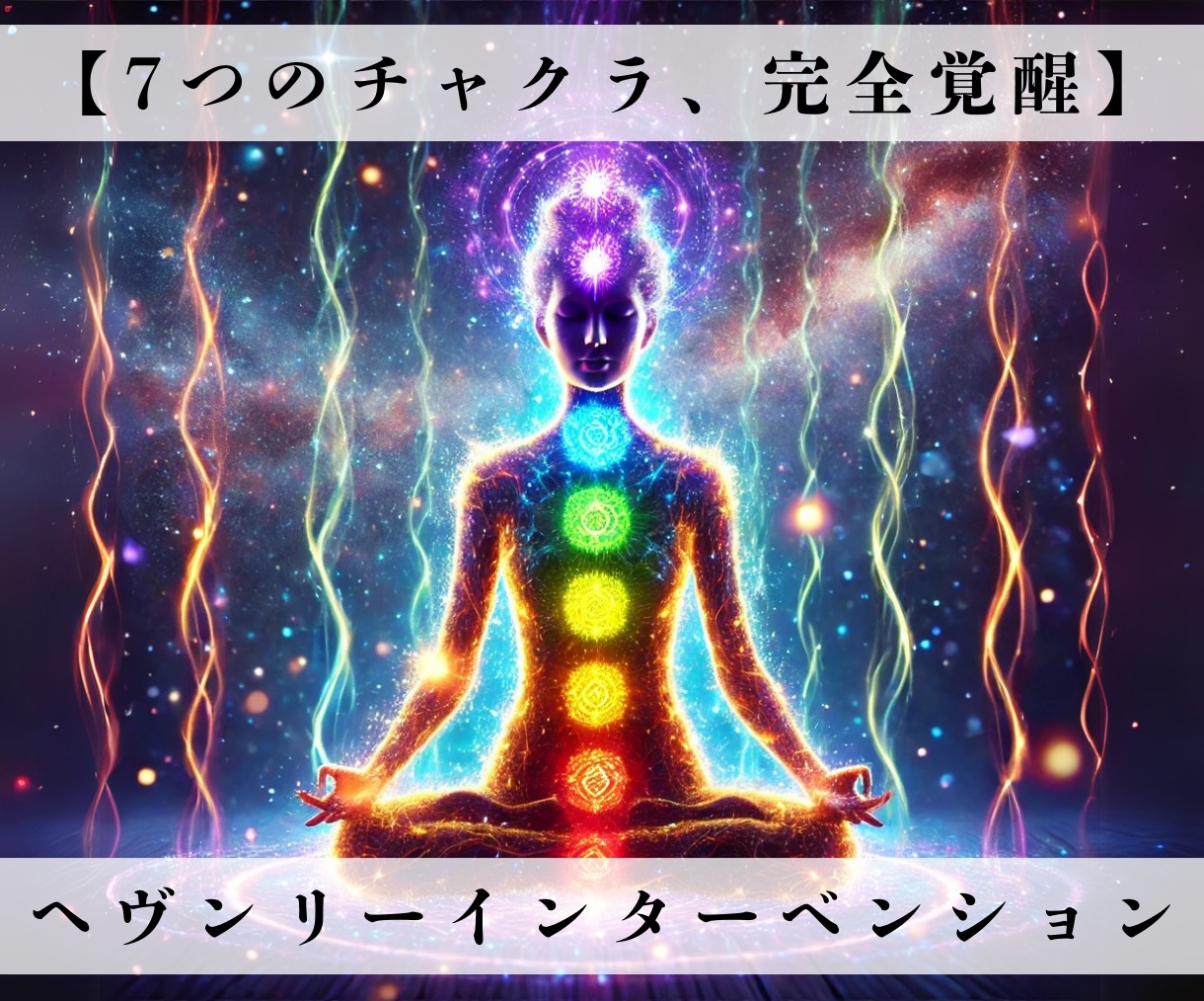 全7つのチャクラ、完全覚醒！次元上昇させます 天使の導きでエネルギーの流れを整え、本来の力を蘇らせます。 イメージ1