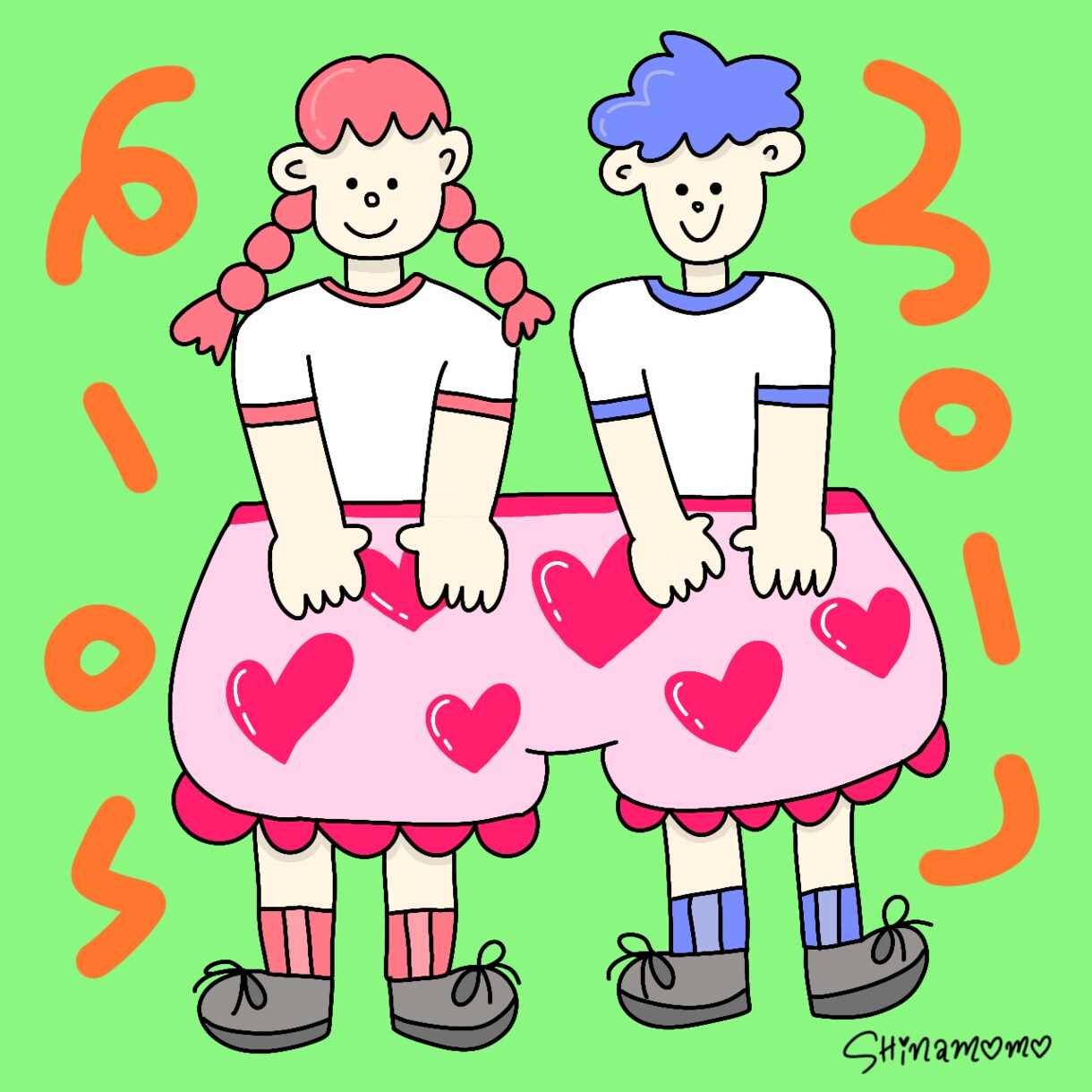 ゆる〜いイラスト！人も！ペットも！かきます ゆるかわいい！人も！ペットちゃんも！大歓迎です♬.*ﾟ イメージ1