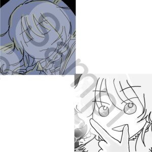 デジタルイラスト アイコン作成します デフォルメゆるかわSNSアイコンかきます イメージ3