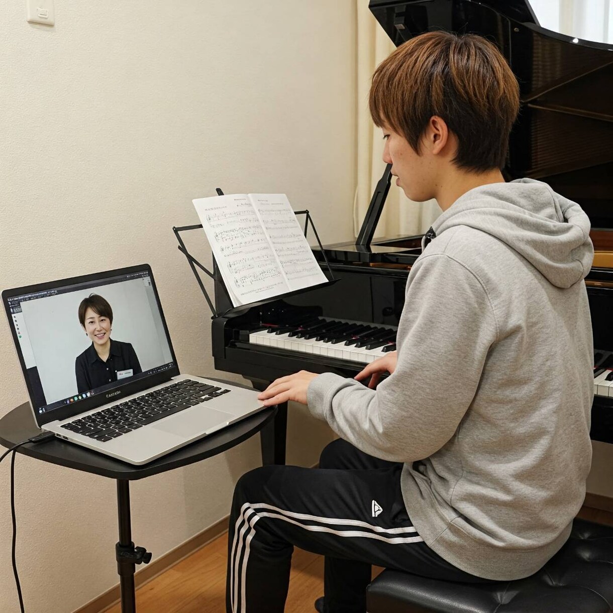 気軽な「ピアノ相談室」　演奏あり・なしを選べます 演奏ある・なし、どちらでも安心して話せます イメージ10
