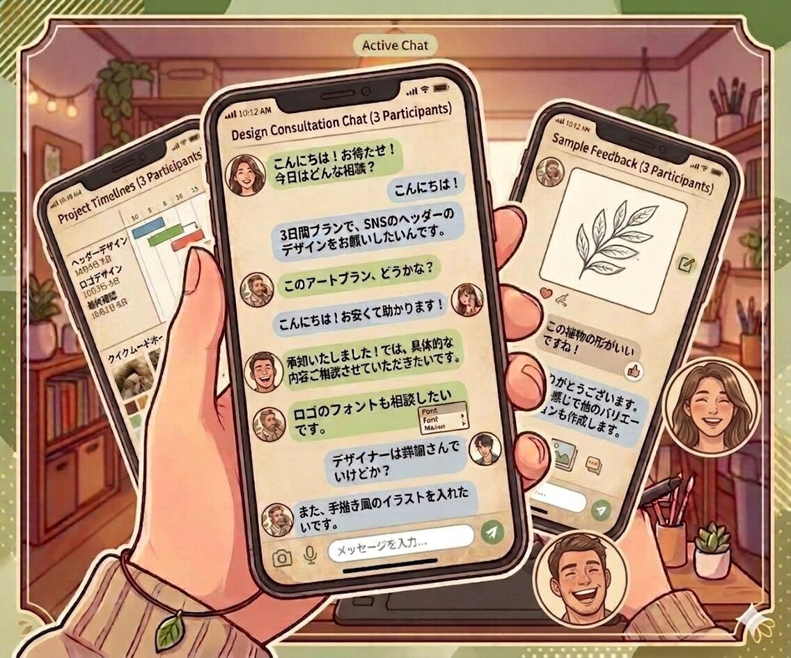 お悩み、その他、何でも聞きます なんでも話して☆ストレス解消♪ イメージ9