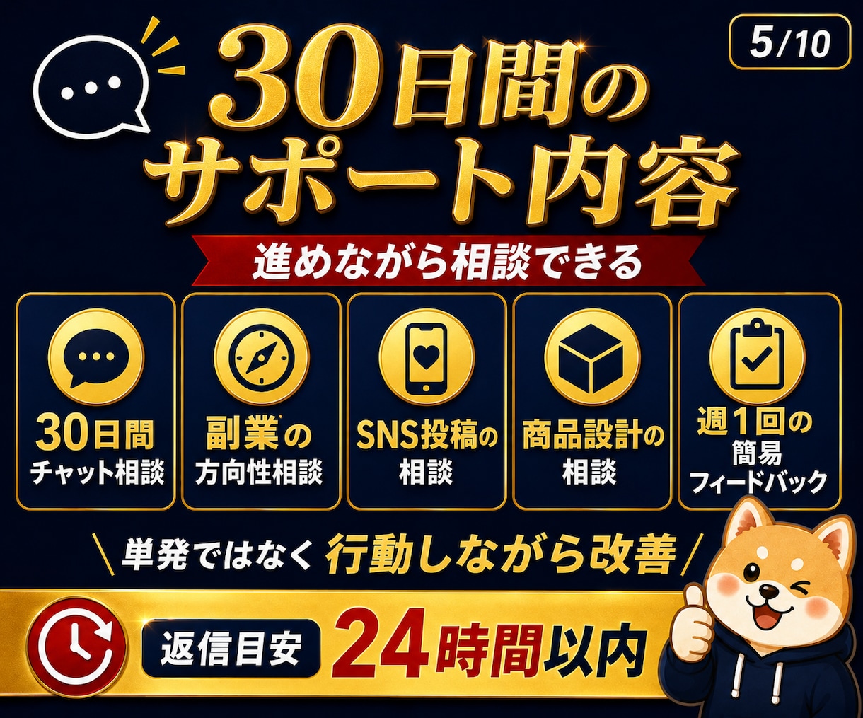 副業の悩みを30日間チャットで無制限相談対応します SNS副業・AI活用までなんでも相談できる30日伴走サポート イメージ5