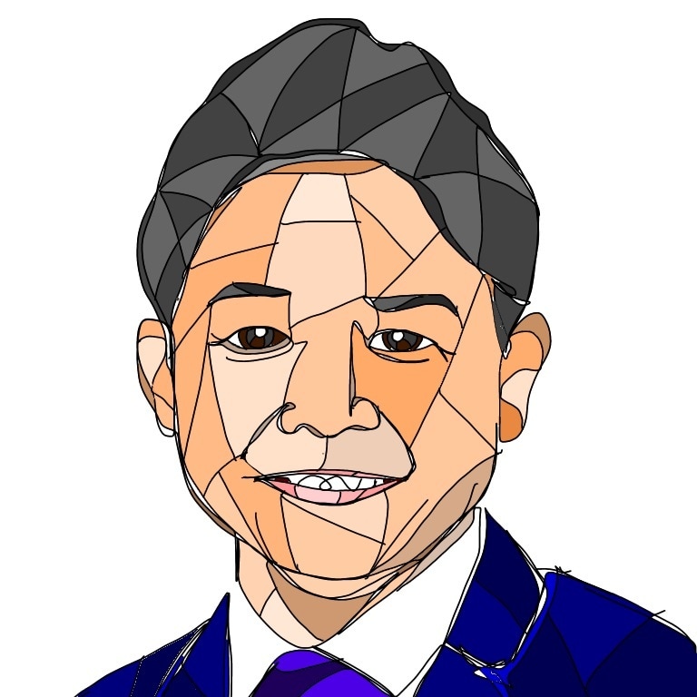 SNSのアイコンに使える似顔絵イラスト描きます ステンドグラス風に似顔絵描かせていただきます！ イメージ2