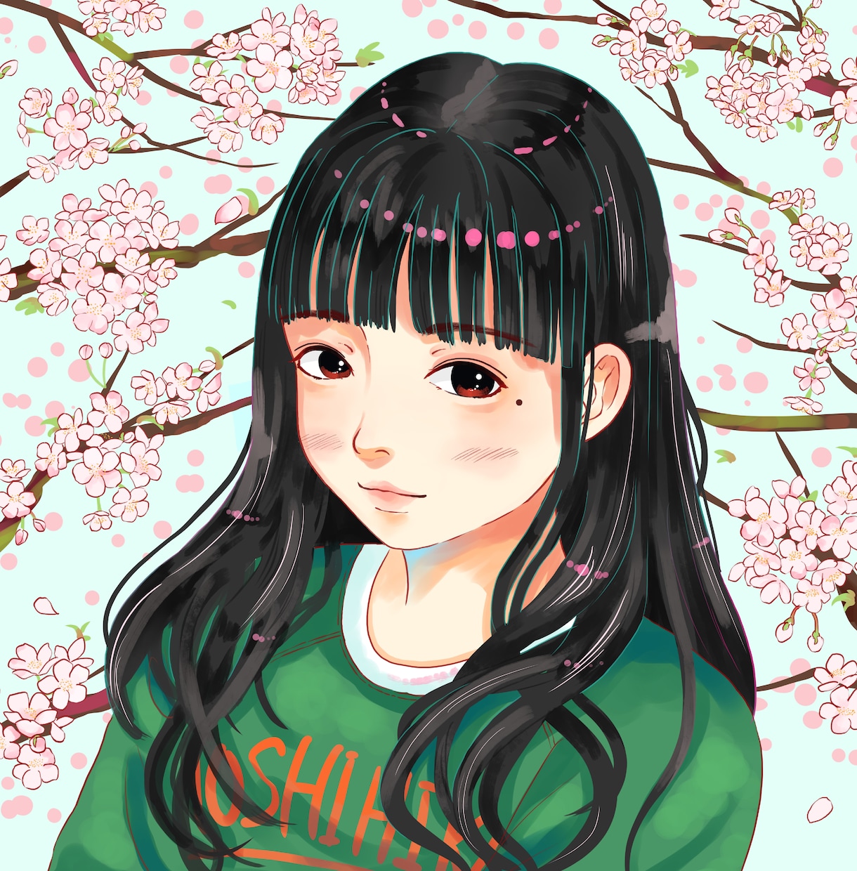 リアルなテイストの女の子イラスト描きます パッと目を引くイラストが欲しい方へ イメージ5