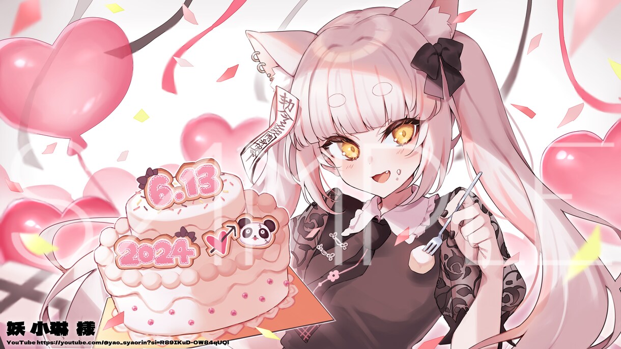 女の子の一枚絵/立ち絵を描きます 企業様、Vtuber様、活動者様大歓迎！ イメージ2