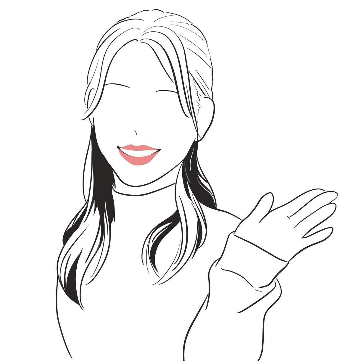 大人かわいい◎シンプルな線画イラスト作成します 甘すぎない、大人のゆる可愛。シンプルなのに印象残るアイコン！ イメージ3