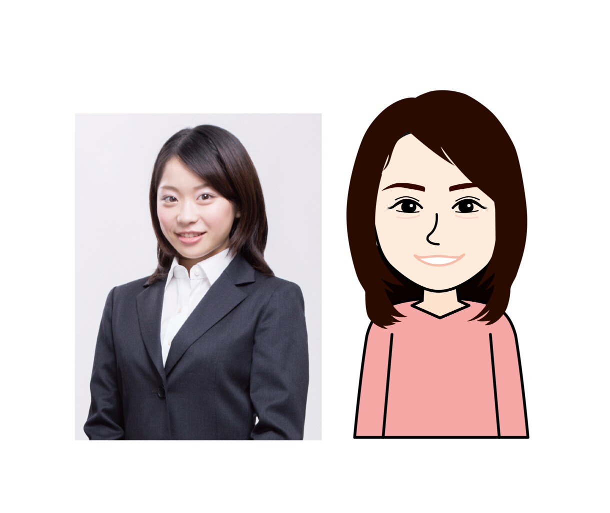 ビジネス用の使いやすい似顔絵イラスト描きます SNSや名刺、チラシなどにどうぞ！ イメージ3