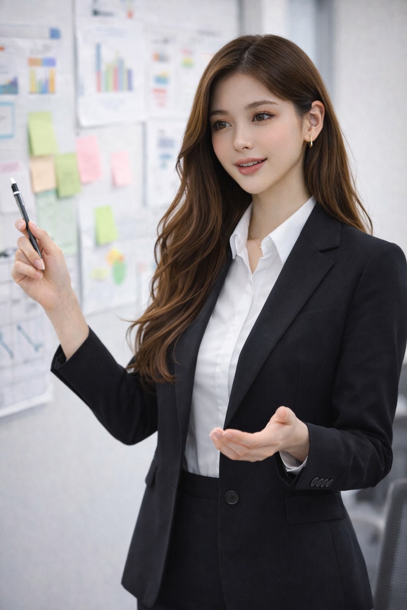 美容系や企業広告で使える女性画像を作ります SNSで反応が変わる高品質ビジュアル イメージ4