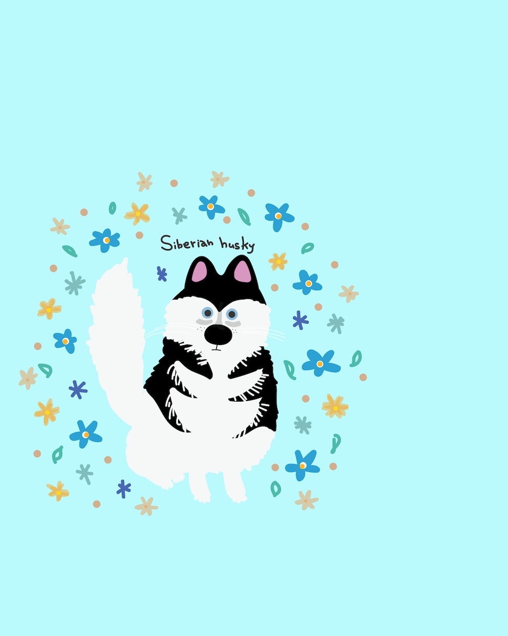 海外風タッチ♡可愛いペットを描きます ポップな雰囲気が好きな方へお届けします イメージ2
