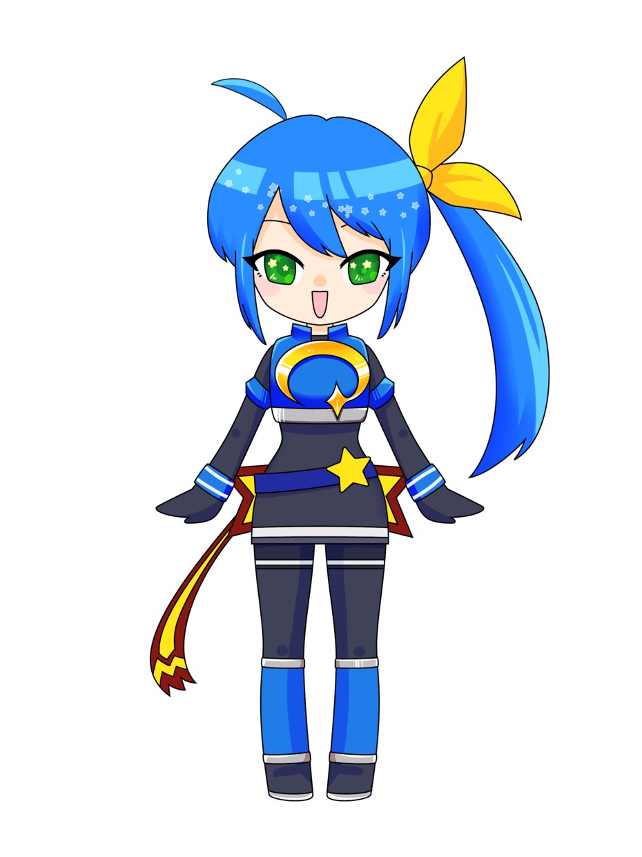 商用利用可！オリキャラSD立ち絵描きます ポーズ、表情指定も可能です！アイコンや動画作成にどうぞ！ イメージ1