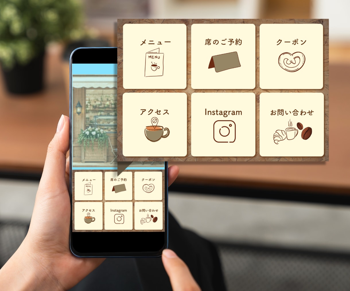 LINEリッチメニューの画像制作いたします LINE公式アカウントのリッチメニュー画像を作成します イメージ4