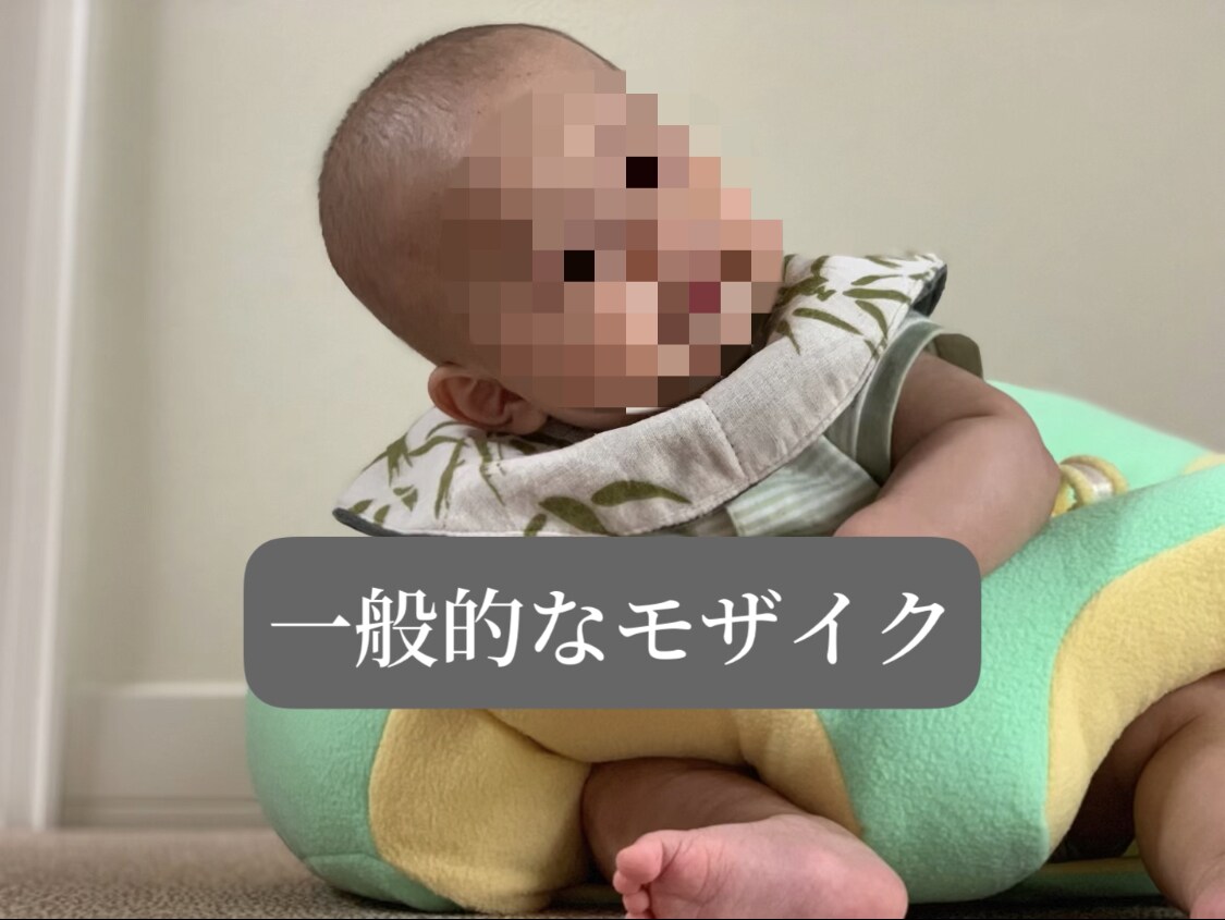 お子さんやお家にモザイク付けます SNSに載せたい可愛い動画を安全にシェアしませんか？ イメージ2
