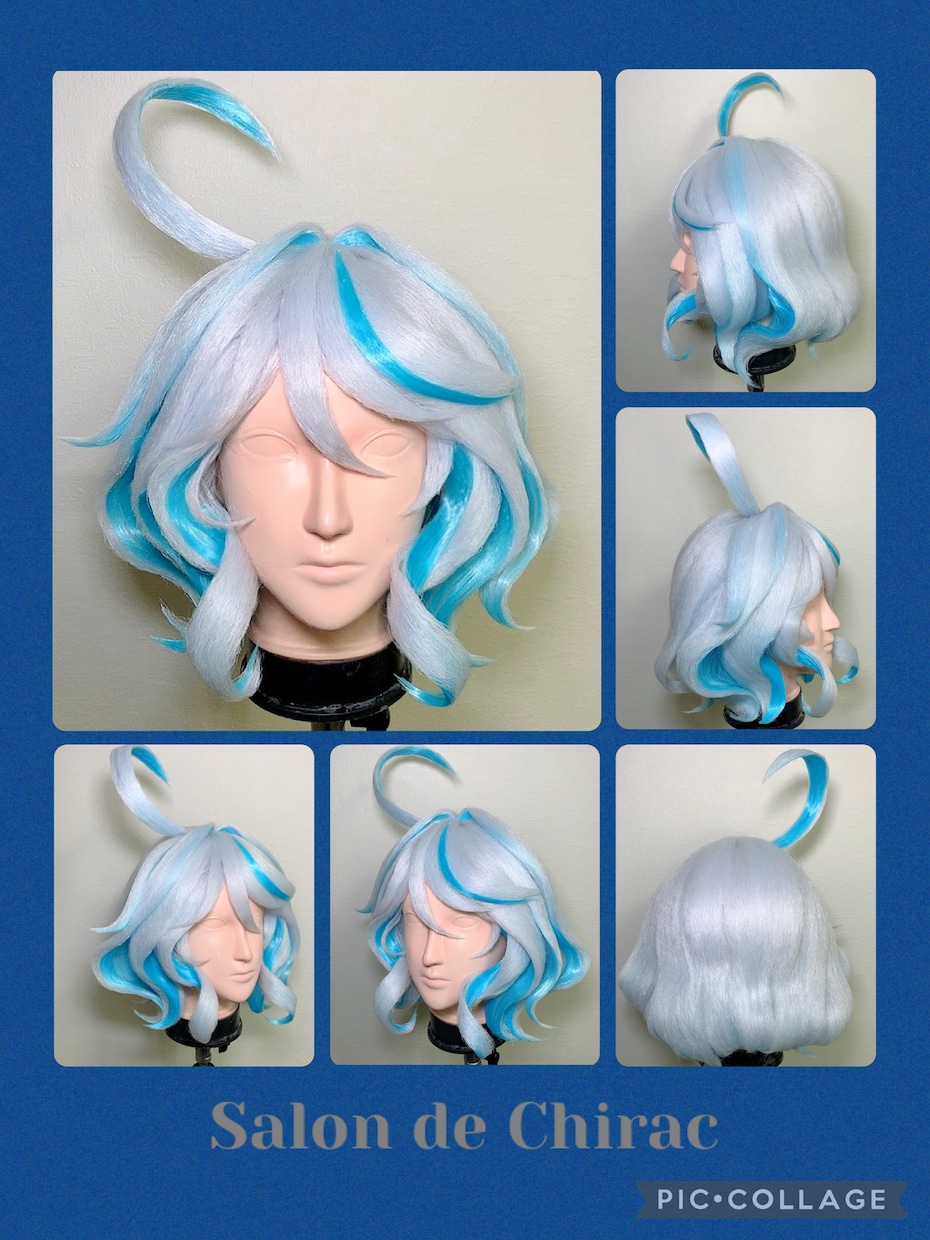 コスプレオーダーメイドウィッグ製作致します 完コス思考のハイクオリティ！特殊な二次元の髪型もお任せあれ。 イメージ8