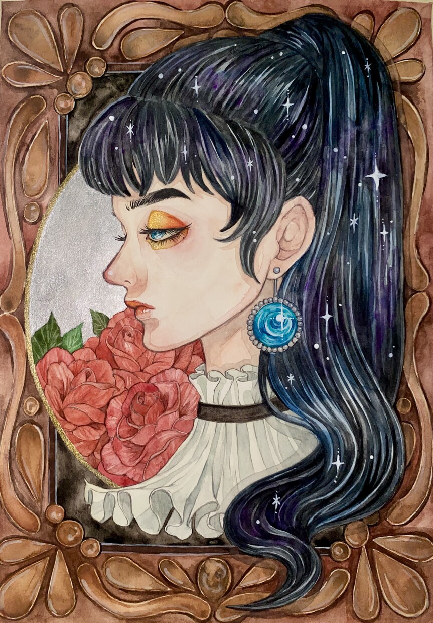 挿絵や似顔絵、ウェルカムボード描きます 毒かわいい世界観をお届けします イメージ1