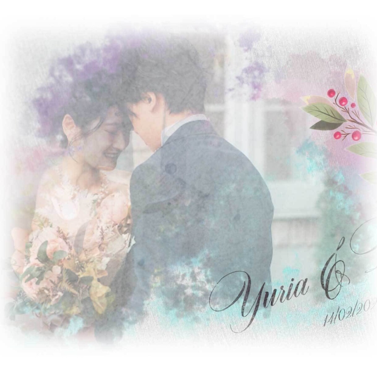 手間なし。おしゃれ結婚式プロフィール動画を作ります 急いでいるけどおしゃれなムービーにしたいあなたへ イメージ1