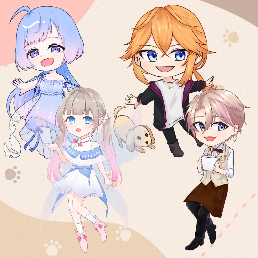 イラスト制作承ります オリジナルMVや配信用、グッズ用イラストお作りします イメージ3