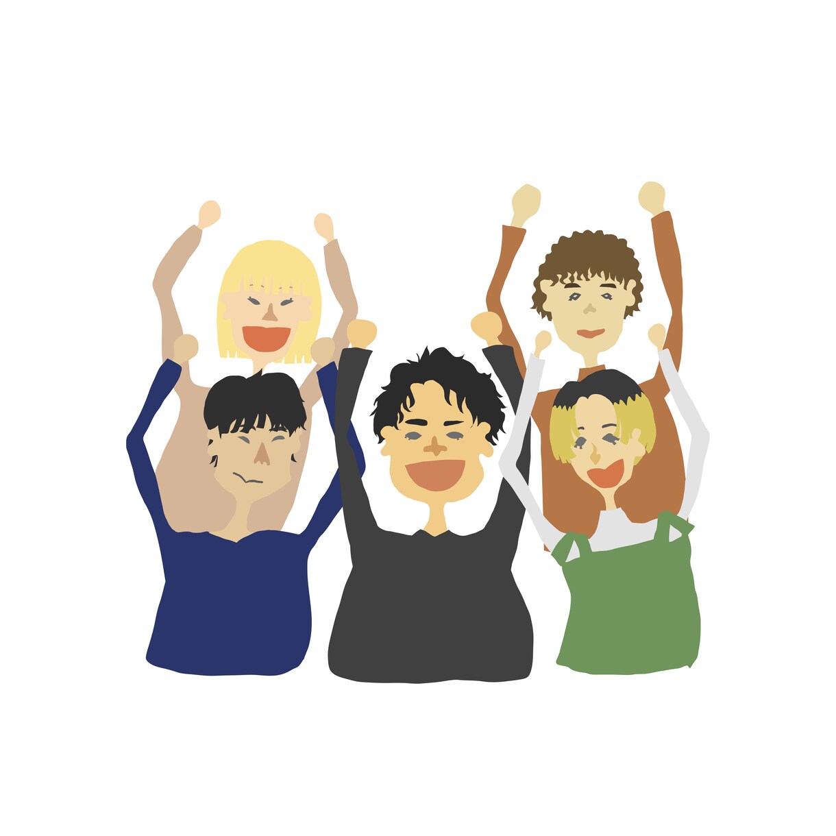簡単な似顔絵を作成します フリー素材みたいにかんたんな似顔絵いかがでしょうか！ イメージ5