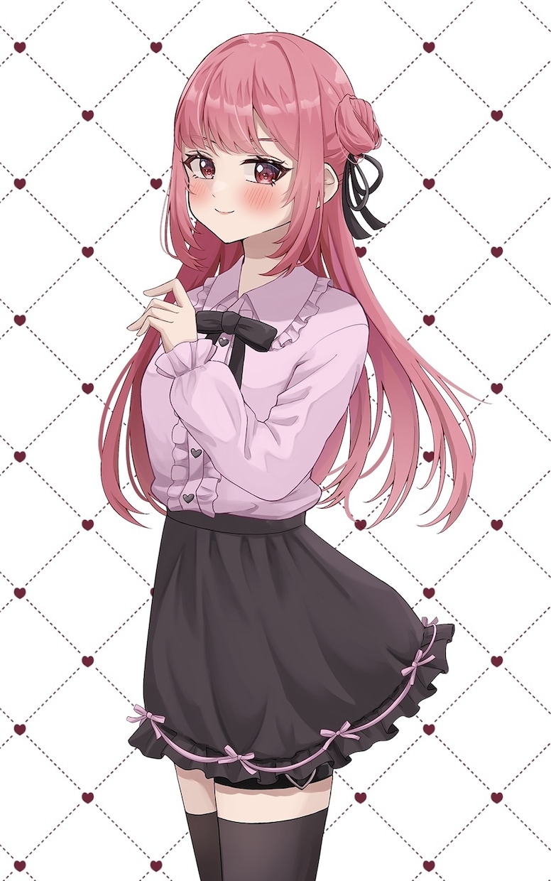 女の子の可愛いイラスト描きます サムネ、アイコン、歌ってみたに使用できるイラストを描きます！ イメージ4