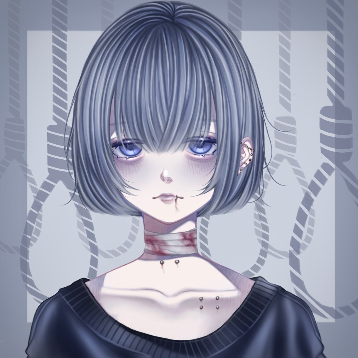 理想に合わせたアイコンイラストを制作致します あなたの理想に合わせたキャラクターのアイコンお描きします…！ イメージ2