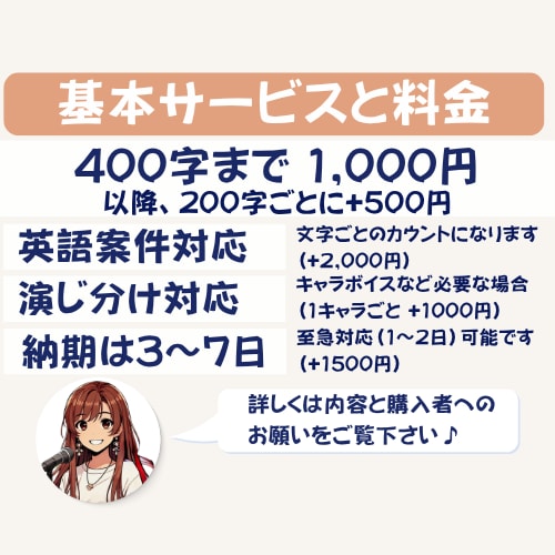バイリンガル声優が多彩なキャラボイスを提供します 言葉のプロがYouTubeやゲームに高品質な声を届けます♪ イメージ2