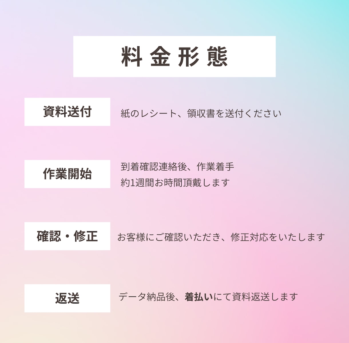 確定申告間近！領収書・レシートをデータ化します もうレシート整理で悩まない！私がレシートをデータ化します！ イメージ5