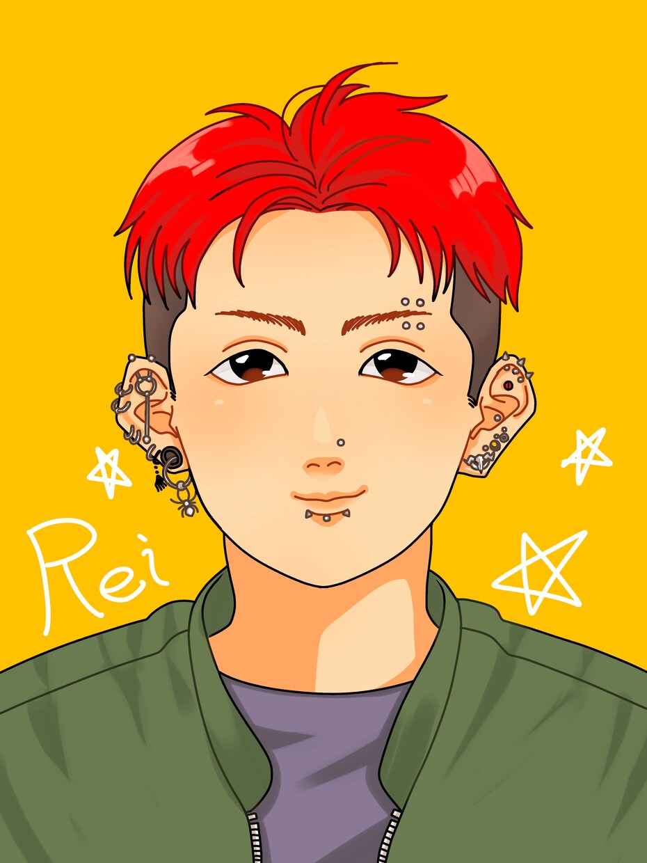 似顔絵描きます バストアップサイズの似顔絵作成をいたします！ イメージ2