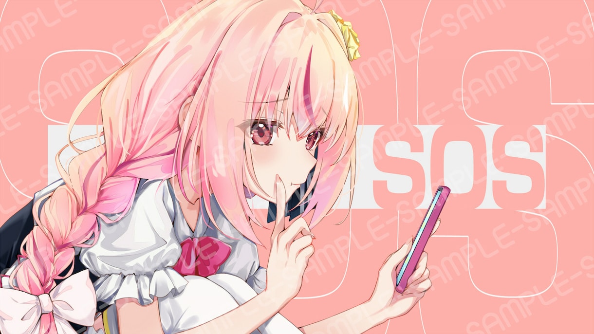 VTuber様等のイラスト制作いたします 歌ってみた等の1枚イラスト制作（ハコちゃん担当） イメージ9