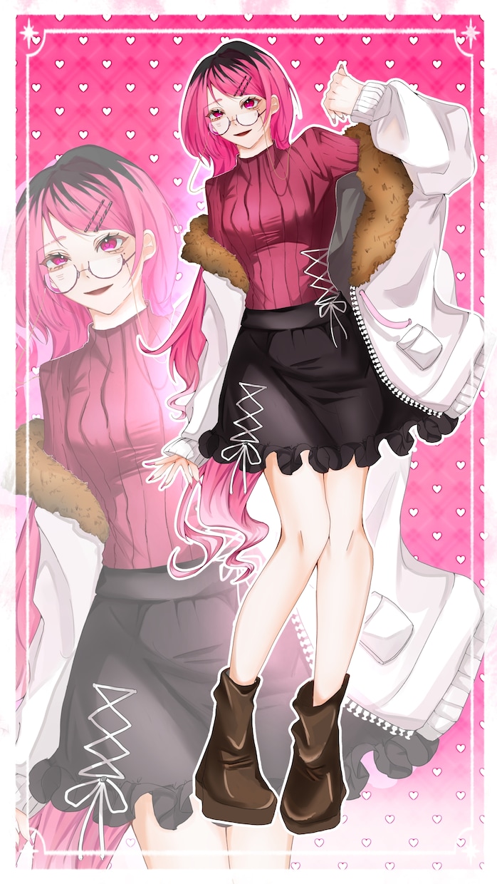 かわいいIRIAM用立ち絵を制作します ୨୧ あなただけのきらめくキャラをお届け ♡ イメージ2