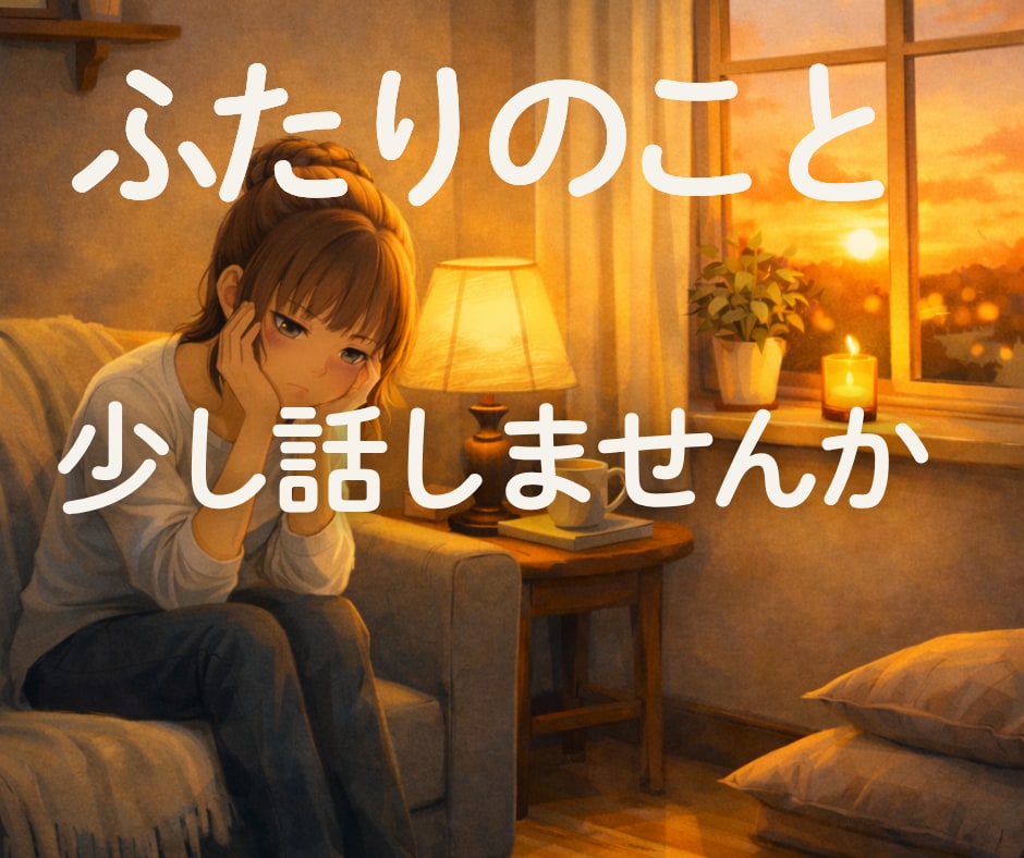 夫婦・恋人のすれ違いの悩み聞きます 誰にも言えない関係の悩み ひとりで抱えなくて大丈夫です イメージ1