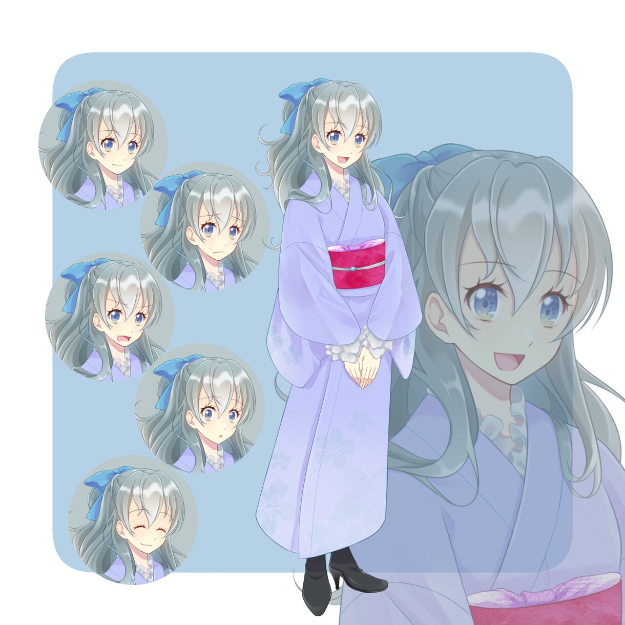 立ち絵描きます ご自身のオリジナルキャラもご相談くださいませ。 イメージ4
