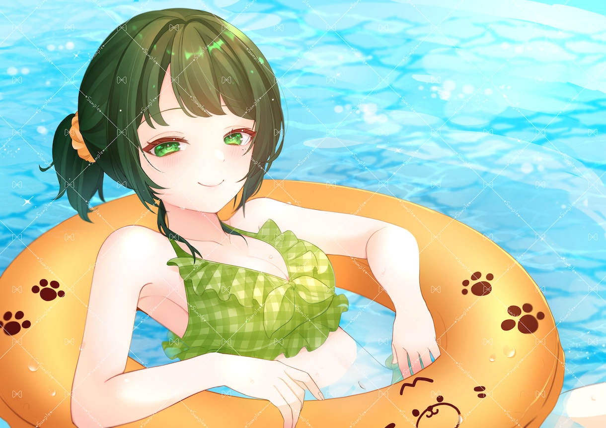 SNSアイコン・ヘッダーお描きします 商用利用込み！きらきら・カッコ可愛いアイコンに仕上げます！ イメージ6