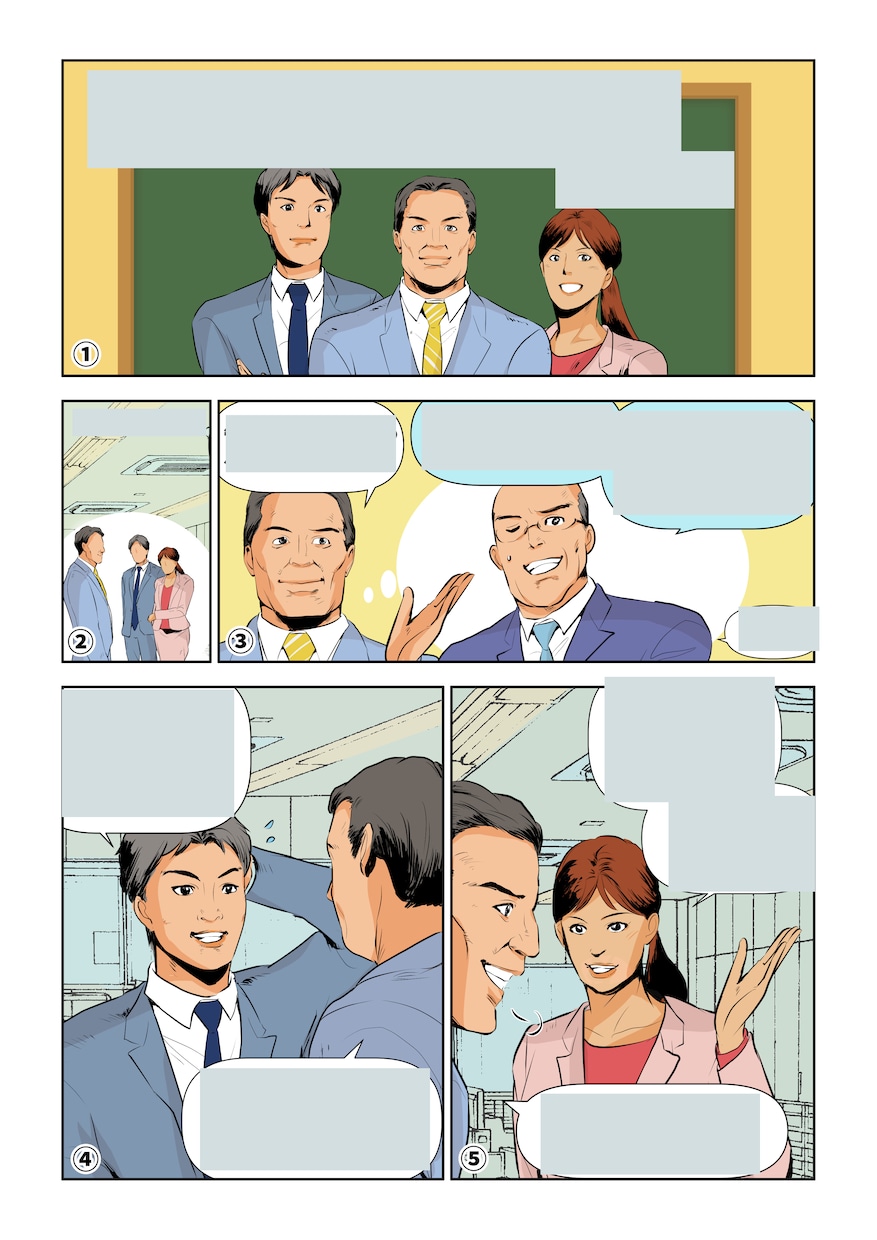マンガ動画納品13万円から！マンガ動画制作承ります 企業・書籍向け漫画実績千件以上！ナレーション・編集付き可能 イメージ2
