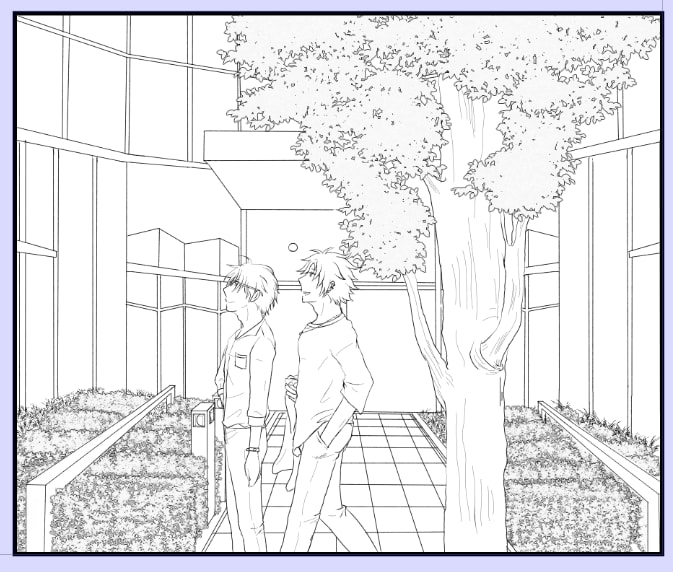 実録、体験、コミック等のモノクロ漫画承ります モノクロ漫画（背景込み）の漫画描きます イメージ2