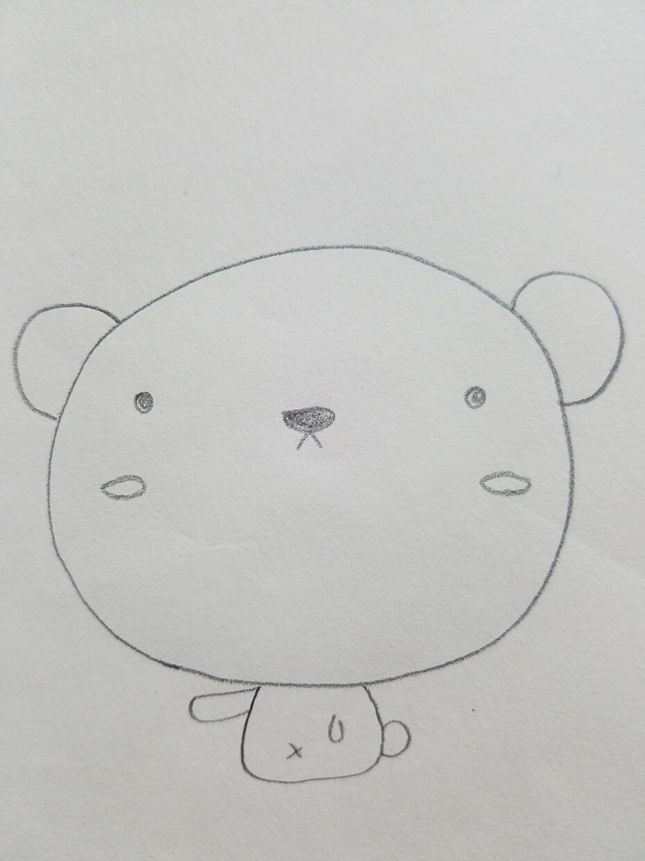 動物のキャラクター書きます 子どもにプレゼント又は、誕生日などの飾り イメージ2