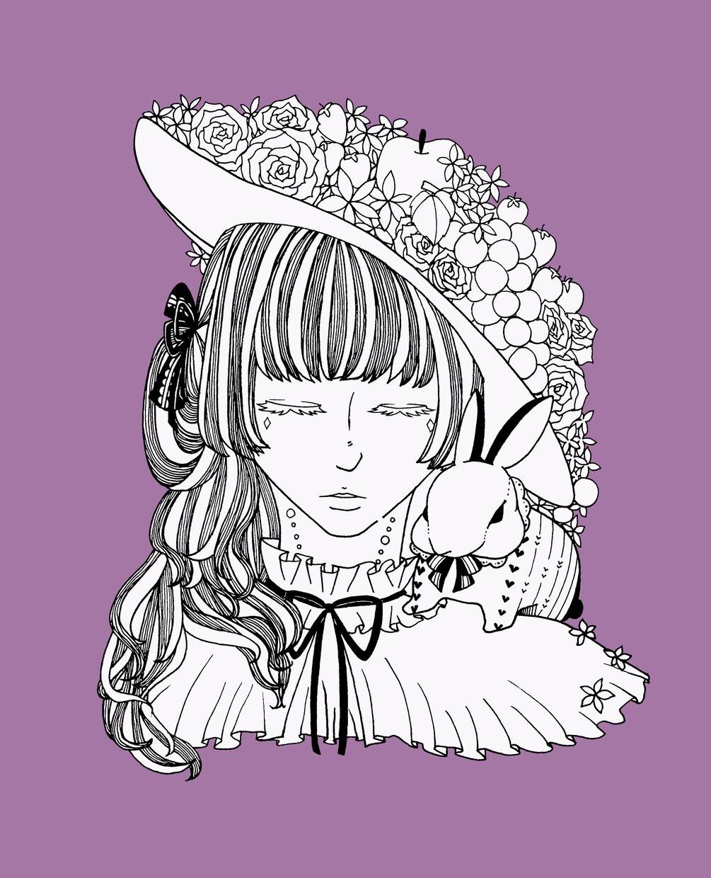 個性のあるイラストを描きます パターンや植物を使ったイラストを描いています イメージ4
